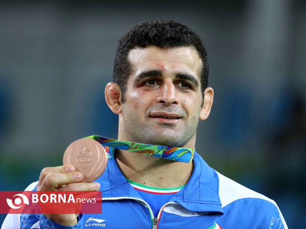 مدال برنز ((قاسم رضایی)) در مسابقات کشتی فرنگی -  المپیک ریو ۲۰۱۶