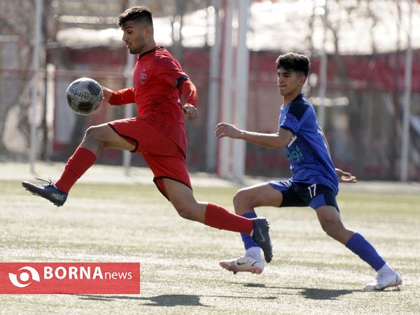 دیدار تیم‌های فوتبال نوجوانان پرسپولیس 2-  نوجوانان استقلال 0