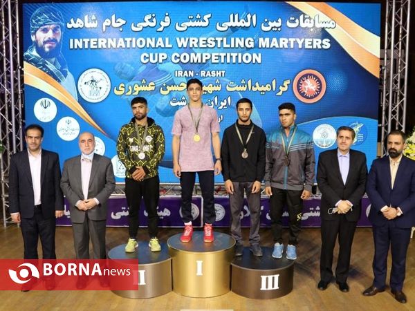 رقابت های بین المللی کشتی فرنگی جوانان جام شاهد_ رشت