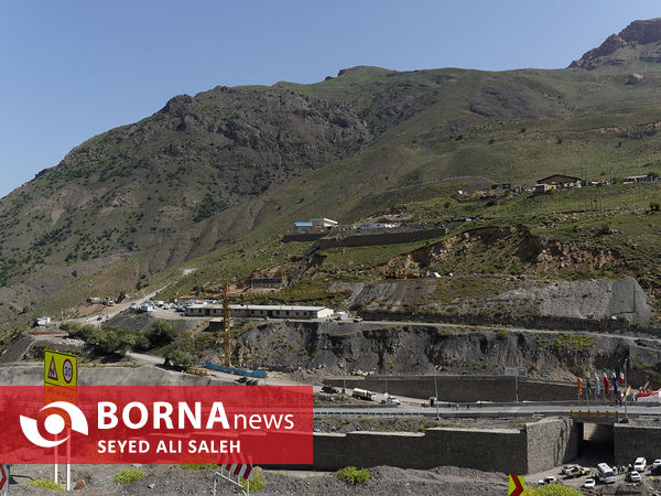 افتتاح قطعه دوم آزاد راه تهران-شمال