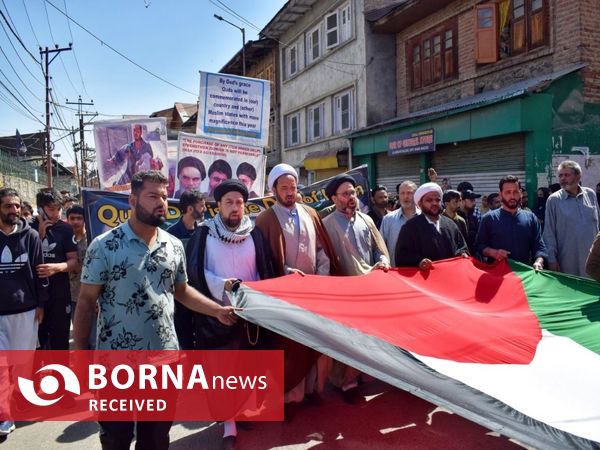 راهپیمایی روز جهانی قدس در کشمیر ھند