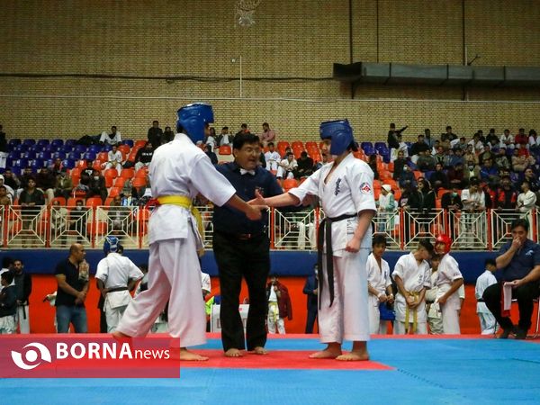 رقابت های کیوکوشین کاراته ماتسوشیما قهرمان کشوری