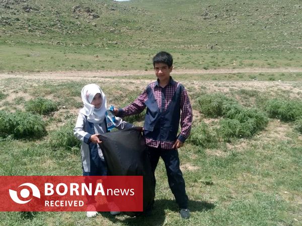 اردوی تفریحی وعلمی دانش آموزان روستای رینه