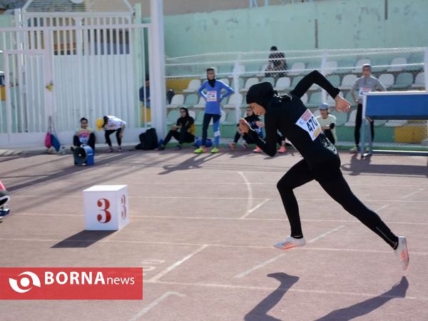 رقابتهای دو و میدانی قهرمانی باشگاههای دختران کشور