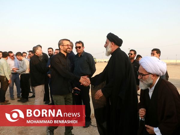 مانور آغاز عملیات خدمات رسانی به زوار اربعین در شلمچه