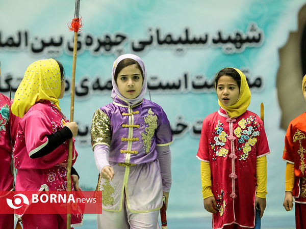 اجتماع دختران حاج قاسم - ورزشگاه ۱۲هزار نفری آزادی