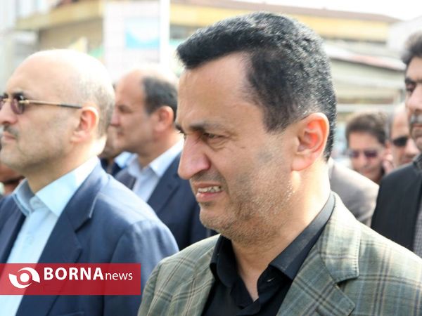 مراسم تشیع پیکر محمدرضا قربانی- معاون سیاسی فرمانداری شهرستان لاهیجان
