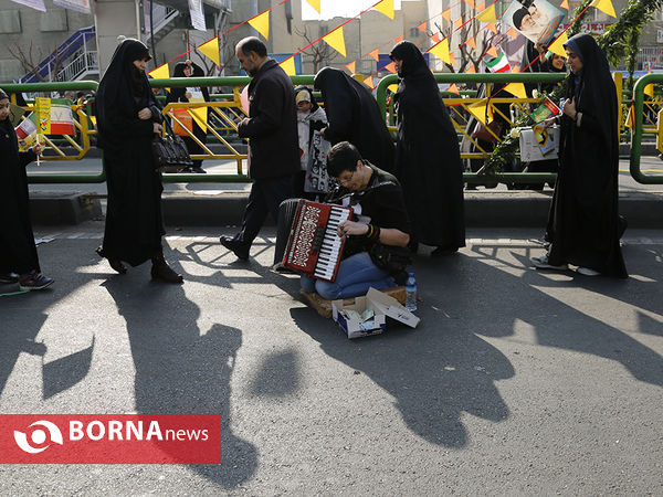 راهپیمایی 22 بهمن-خیابان نواب