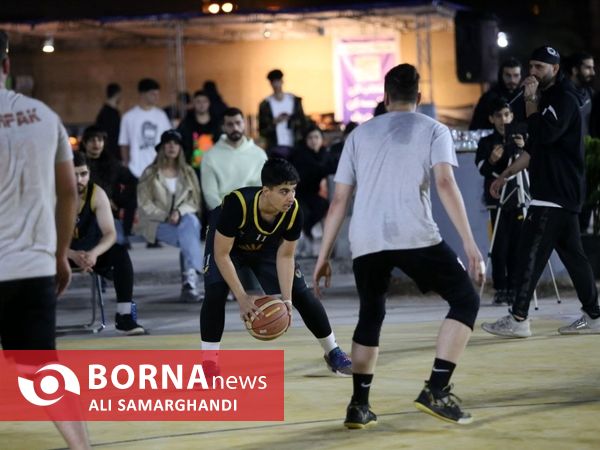 جشنواره نوروزی بسکتبال خیابانی