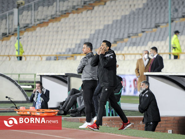 دیدار تیم های فوتبال پرسپولیس -صنعت نفت