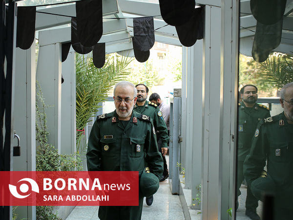 حضور فرمانده قرارگاه مرکزی مهارت آموزی نیروهای مسلح در خبرگزاری برنا