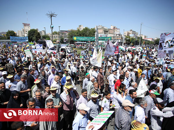 راهپیمایی روز قدس مشهد