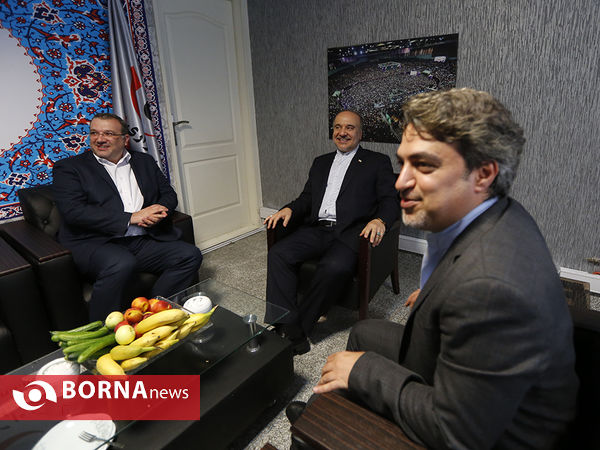 حضور وزیر ورزش و جوانان در خبرگزاری برنا