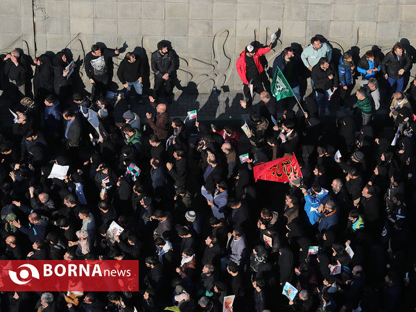 تشییع پیکر سردار شهید حاج قاسم سلیمانی در تهران