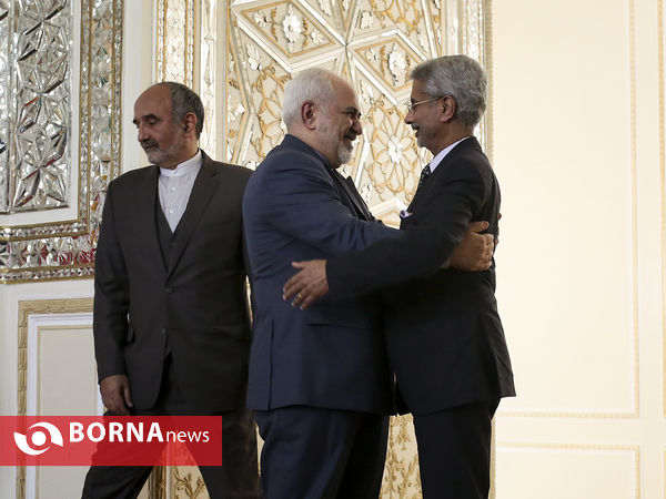 دیدار وزرای خارجه ایران و هند