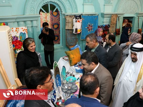 افتتاح نمایشگاه صنایع دستی و هنرهای کاربردی آبادان