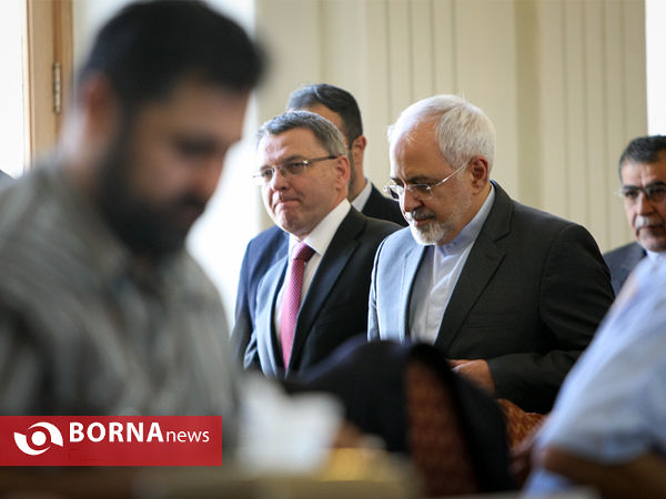 دیدار وزرای خارجه ایران و چک