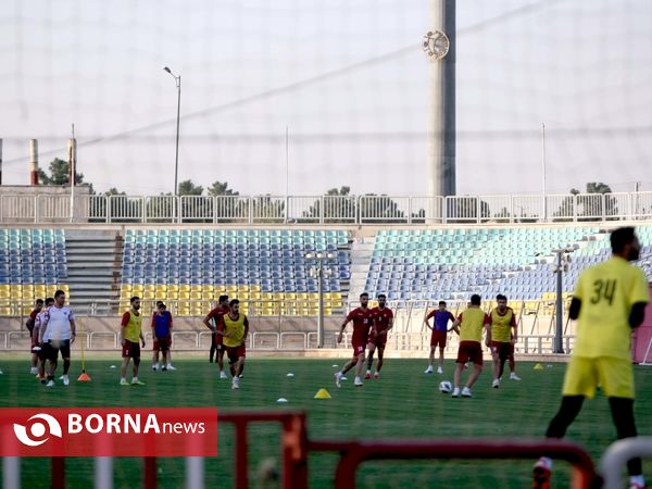 تمرینات امروز تیم فوتبال پرسپولیس