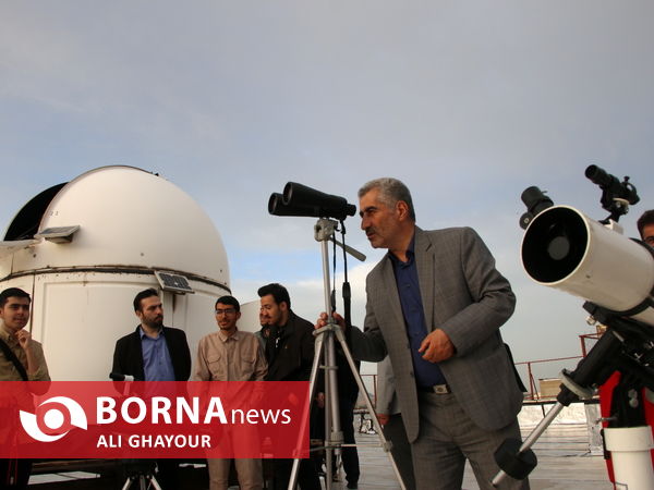 تلاش برای رویت هلال ماه شوال در ارومیه 