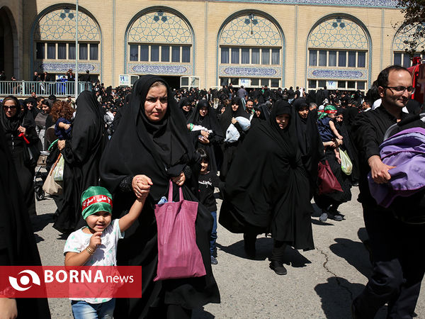 مراسم شیرخوارگان حسینی در مصلی تهران