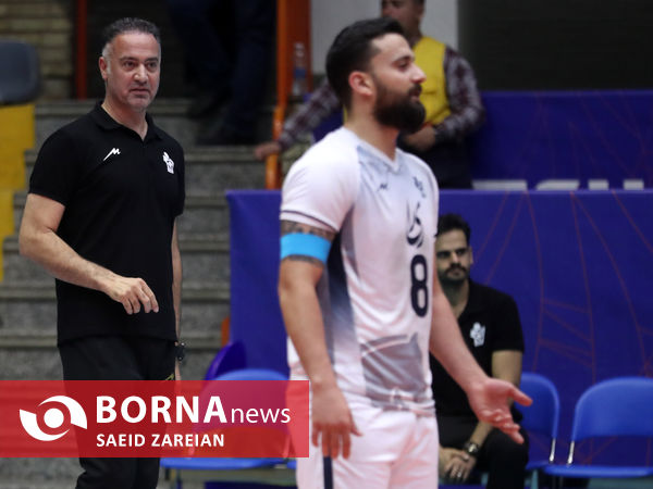 دیدار تیم های والیبال پیکان تهران - پاس تهران