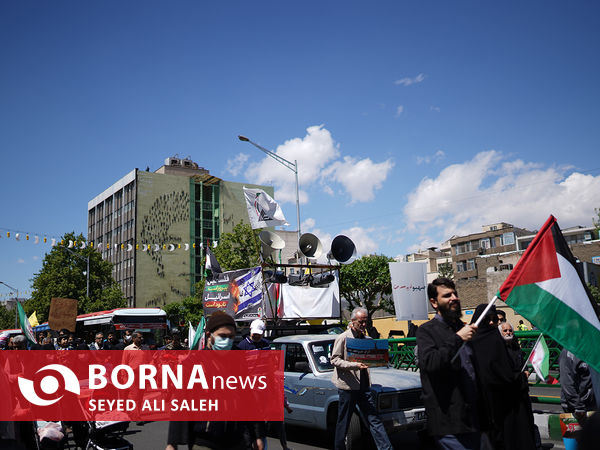 راهپیمایی روز جهانی قدس در تهران