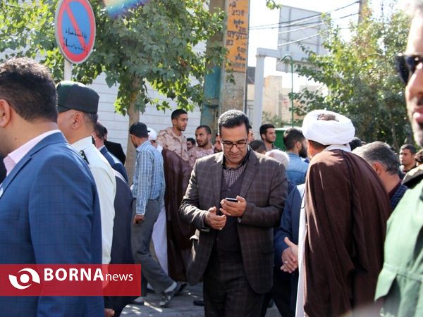 راهپیمایی روز ۱۳ آبان- شهرستان قدس