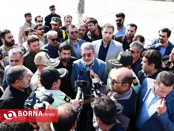 حضور وزیر کشور و وزیر راه و شهرسازی در شلمچه