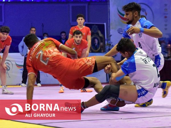 فینال کبدی قهرمانی جوانان جهان در ارومیه