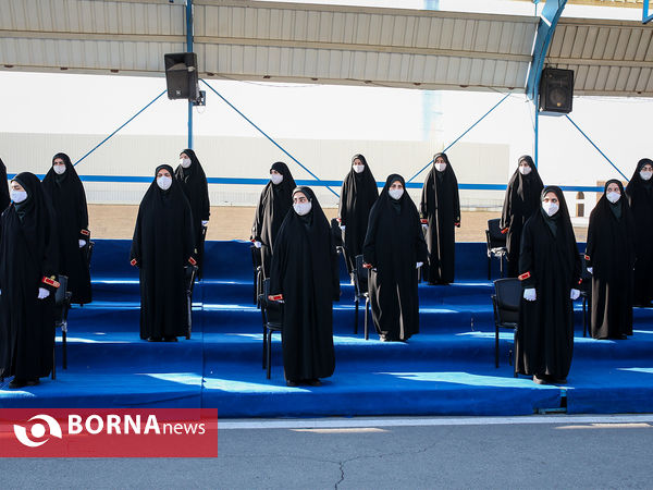 اعطای درجه به دانش آموختگان دانشگاه علوم انتظامی