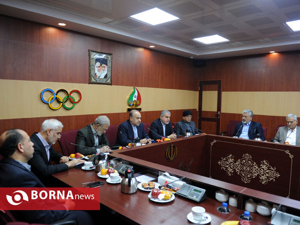 نشست فصلی روسای کمیته ملی المپیک در ادوار مختلف