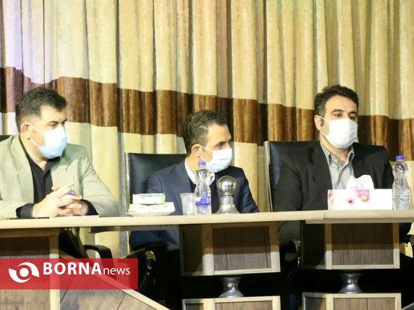 تجلیل از کمیل نیک نژاد قهرمان گیلانی تنیس جهان در لاهیجان