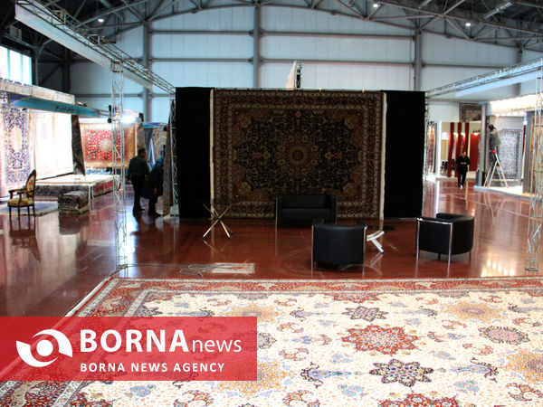 آئین شروع به کار بیست و پنجمین نمایشگاه فرش دستباف در اصفهان