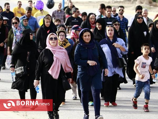 نخستین همایش پیاده روی خانوادگی آبادان در سال 97