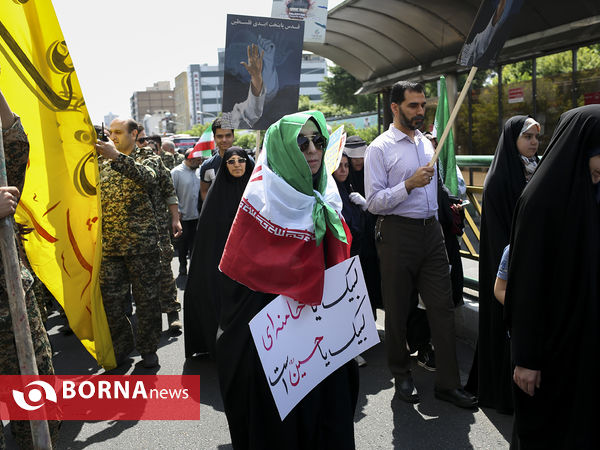 راهپیمایی روز جهانی قدس در تهران -1