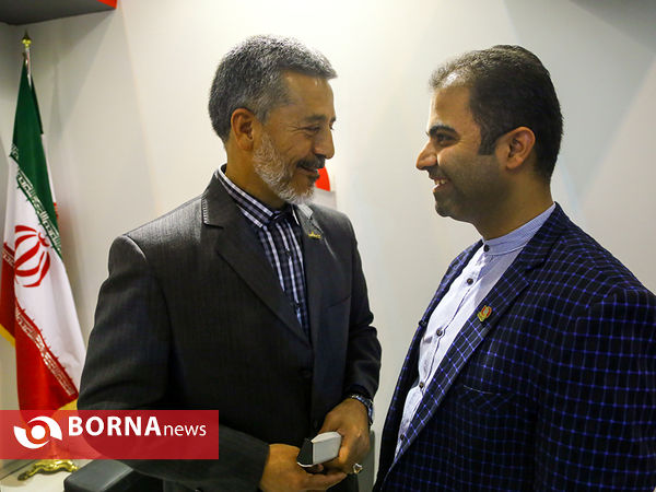 روز چهارم نمایشگاه مطبوعات در غرفه برنا - 2