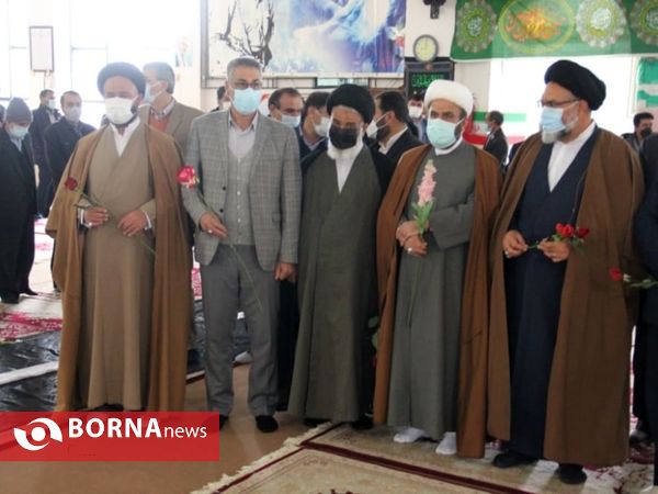 مراسم تجدید میثاق با شهدا و نواختن زنگ انقلاب در یاسوج