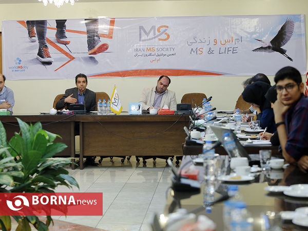 کنفرانس خبری روز جهانی ام اس در روزنامه اطلاعات
