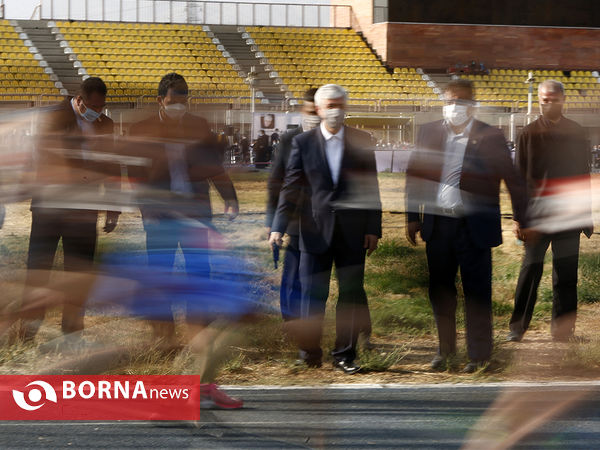 حضور وزیر ورزش و جوانان در جمع پیشکسوتان و ورزشکاران دومیدانی