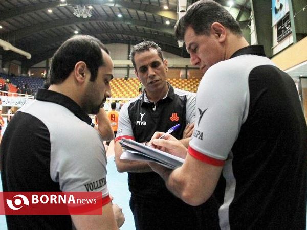 ديدار تیمهای والیبال سايپا- صالحين ورامين