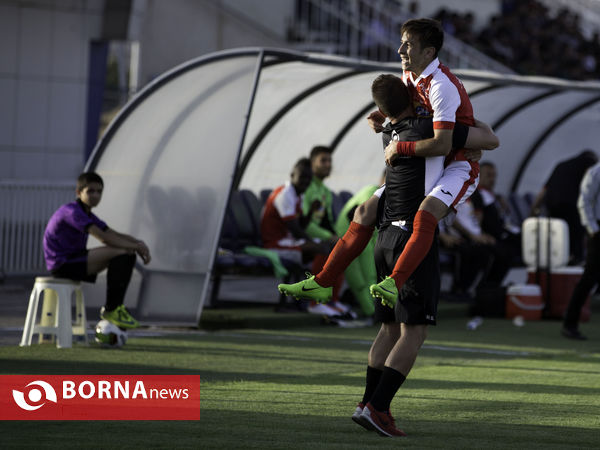 دیدار تیم های گسترش فولاد تبریز و پرسپولیس با برتری شاگردان برانکو