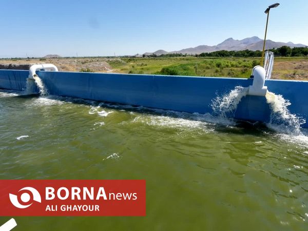 بهره برداری از مدول سوم تصفیه خانه ارومیه با حضور معاون اول رییس جمهور