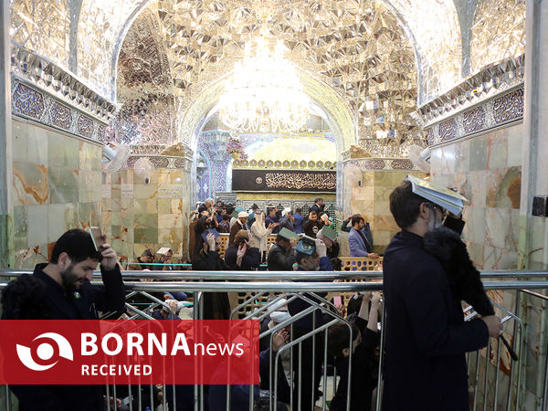 مراسم احیای شب نوزدهم ماه رمضان در حرم کریمه اهل‌بیت(س) 