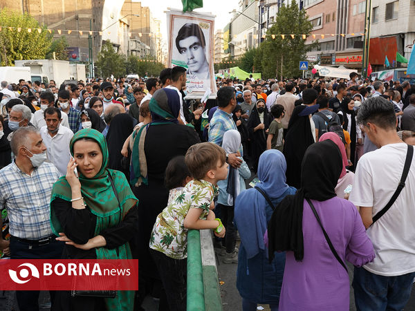 مهمانی ۱۰ کیلومتری به مناسبت عید غدیر