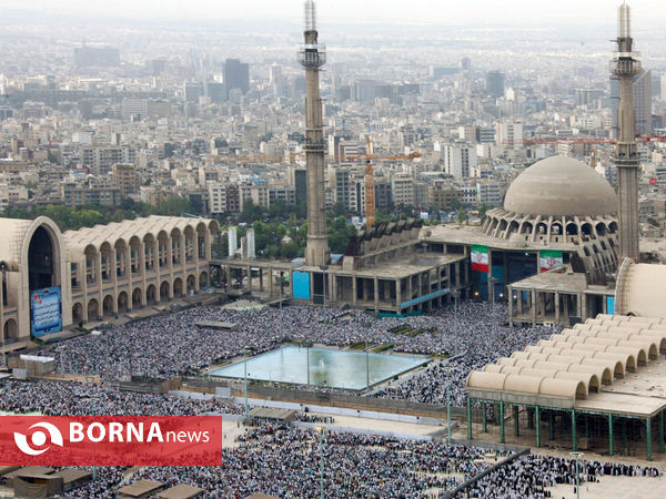اقامه نماز عید سعید فطر به امامت رهبر معظم انقلاب اسلامی