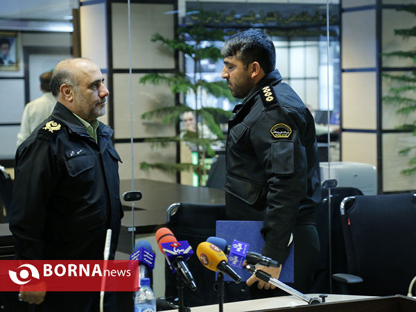 نشست صمیمی فرمانده پلیس تهران بزرگ با اعضای تیم ووشو ناجا