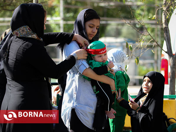 همایش شیرخوارگان حسینی در "مصلی تهران"