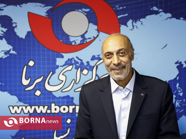 حضور مجید شاپوری در خبرگزاری برنا