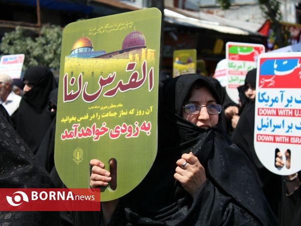 راهپیمایی روز جهانی قدس- بندر انزلی
