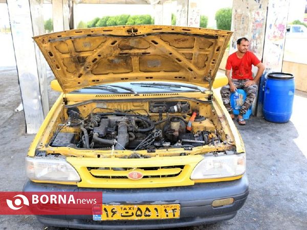 گرمای هوا در اهواز